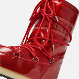 Moon Boot :: Mb Icon Jr Glitter Red