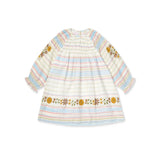 Lali Kids :: Tulip Dress In Border Stripe