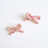 Dada :: Bow Hair Clip Set Pink