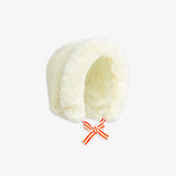 Mini Rodini :: Faux Fur Fold Up Hat Offwhite