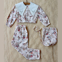 Bonjour Diary :: Pajama Set Birds Flower