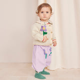 Bobo Choses :: Baby Pansy Flowers Woven Paperbag Pants Lavender