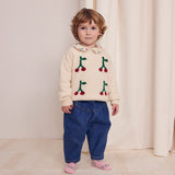 Bobo Choses :: Baby Beneath The Moon Denim Baggy Pants Navy Blue