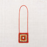 Misha And Puff :: Crochet Big Square Bag Red Flame