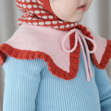 Mes Kids Des Fluers :: Knitted False Colllar Pink