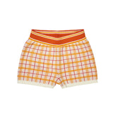 Fub :: Jaquard Shorts Ecru/Sunflower