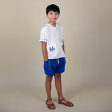 Lali Kids :: Birch Shorts In Agean Blue