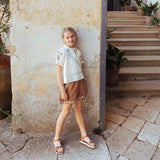 Lali Kids :: Paperbag Shorts In Ginger Snap