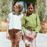 Lali Kids :: Paperbag Shorts In Ginger Snap