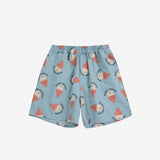 Bobo Choses :: Morning Egg All Over Woven Bermuda Shorts