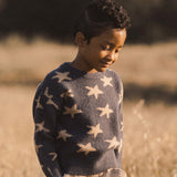 Rylee & Cru :: Aspen Sweater Stars Indigo