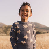 Rylee & Cru :: Aspen Sweater Stars Indigo