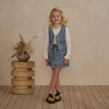 Rylee & Cru ::Denver Mini Skirt Light Washed Denim