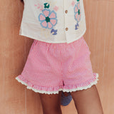 Louise Misha :: Shorts Vallaloid Pink Fragola Vichy