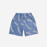 Bobo Choses :: Wavy Bobo Choses All Over Waffle Bermuda Shorts