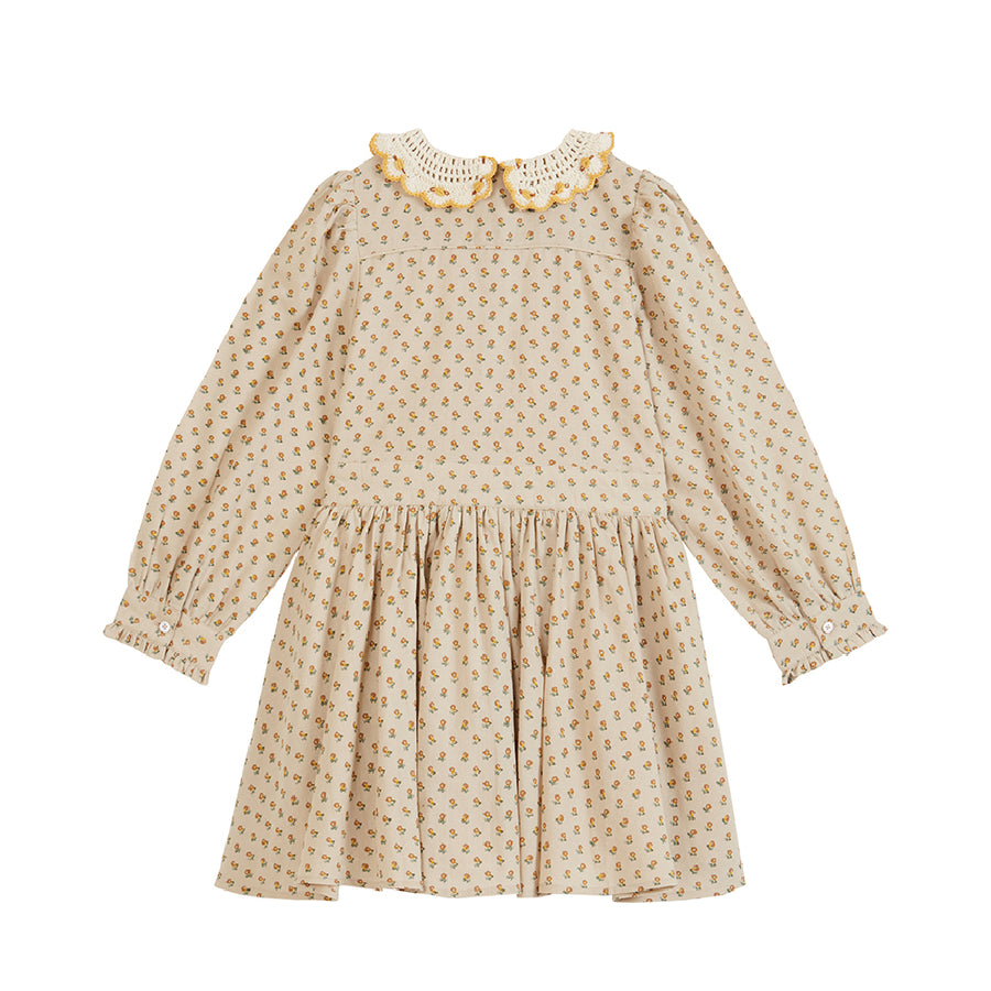 Emile Et Ida :: Crochet Collar Cotton Dress Marceau – The Front Shop