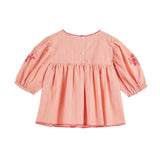 Emile Et Ida.:: Blouse Unie Brodee Main Blossom