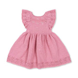 Konges Sloejd :: Cabby Knit Dress Powder Pink