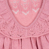 Konges Sloejd :: Cabby Knit Dress Powder Pink