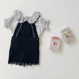 Benne And Belley :: Cecily Aroha Short Dungaree