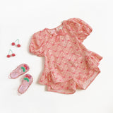 Konges Sloejd :: Ava Shorts Gots Lacy Pink