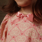 Konges Sloejd :: Ava Ss Blouse Gots  Lacy Pink