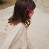 Konges Sloejd :: Collette Knit Cardigan Off White/Pink