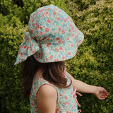 Konges Sloejd :: Elin Bow Sun Hat Gots Fiola