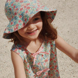 Konges Sloejd :: Elin Bow Sun Hat Gots Fiola