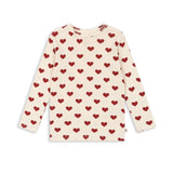 Konges Sloejd :: Minnie Blouse Gots Amour Rouge