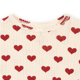 Konges Sloejd :: Minnie Blouse Gots Amour Rouge