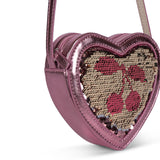 Konges Sloejd :: Tut Heart Sequin Bag Rose