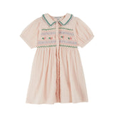 Emile Et Ida.:: Robe Brodee Smocks Main Pastel