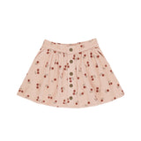 Rylee & Cru ::Button Front Mini Skirt Blossom Embroidery