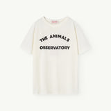 The Animals Observatory :: Big Rooster Kid T-Shirt White Logo