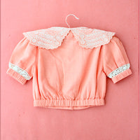 Bonjour Diary :: Crop Shirt Bubble Gum – The Front Shop